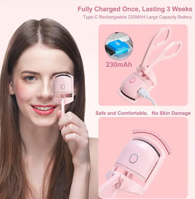 Travel-Friendly Heated Lash Curler