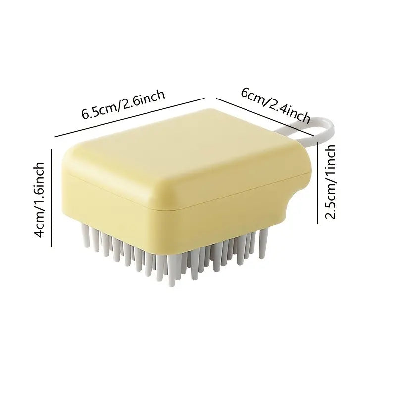 Silicone Scalp Massage Shampoo Brush