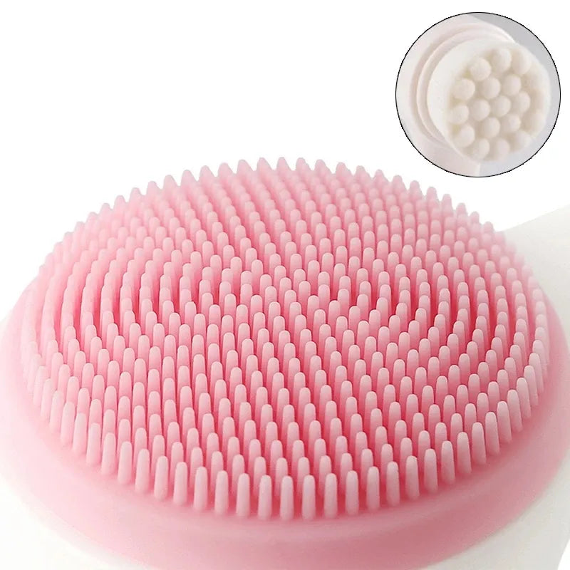 Dual-Action Silicone Face Brush
