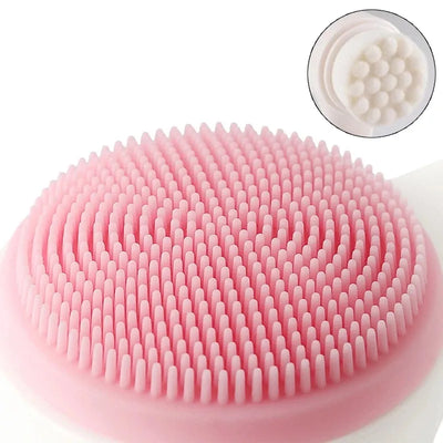 Dual-Action Silicone Face Brush