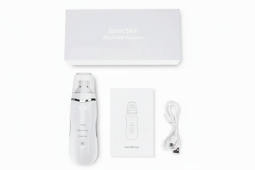 Ultrasonic Skin Scrubber – Electric Blackhead Remover Tool BeautyBond