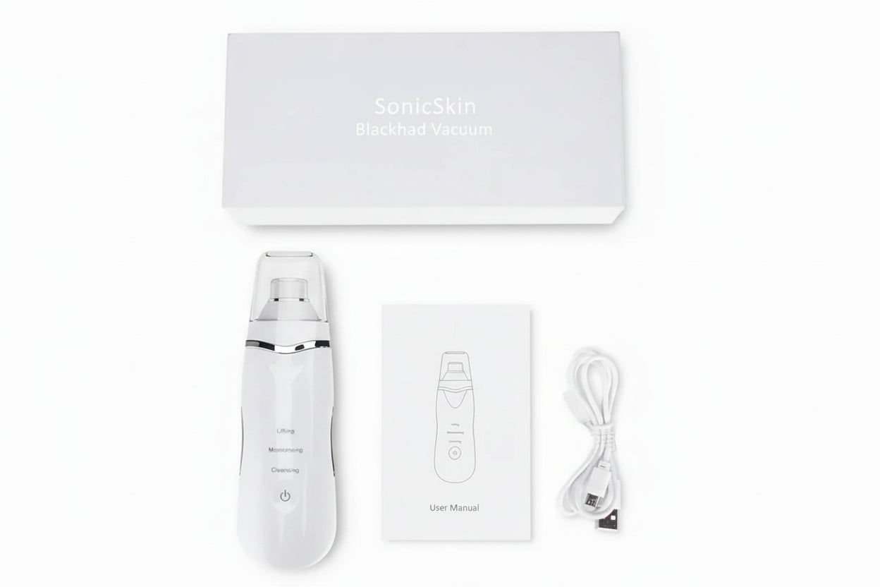 Ultrasonic Skin Scrubber – Electric Blackhead Remover Tool BeautyBond