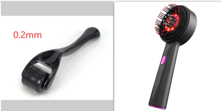 Electric Hair Reviver Comb – Red Light Scalp Massager BeautyBond