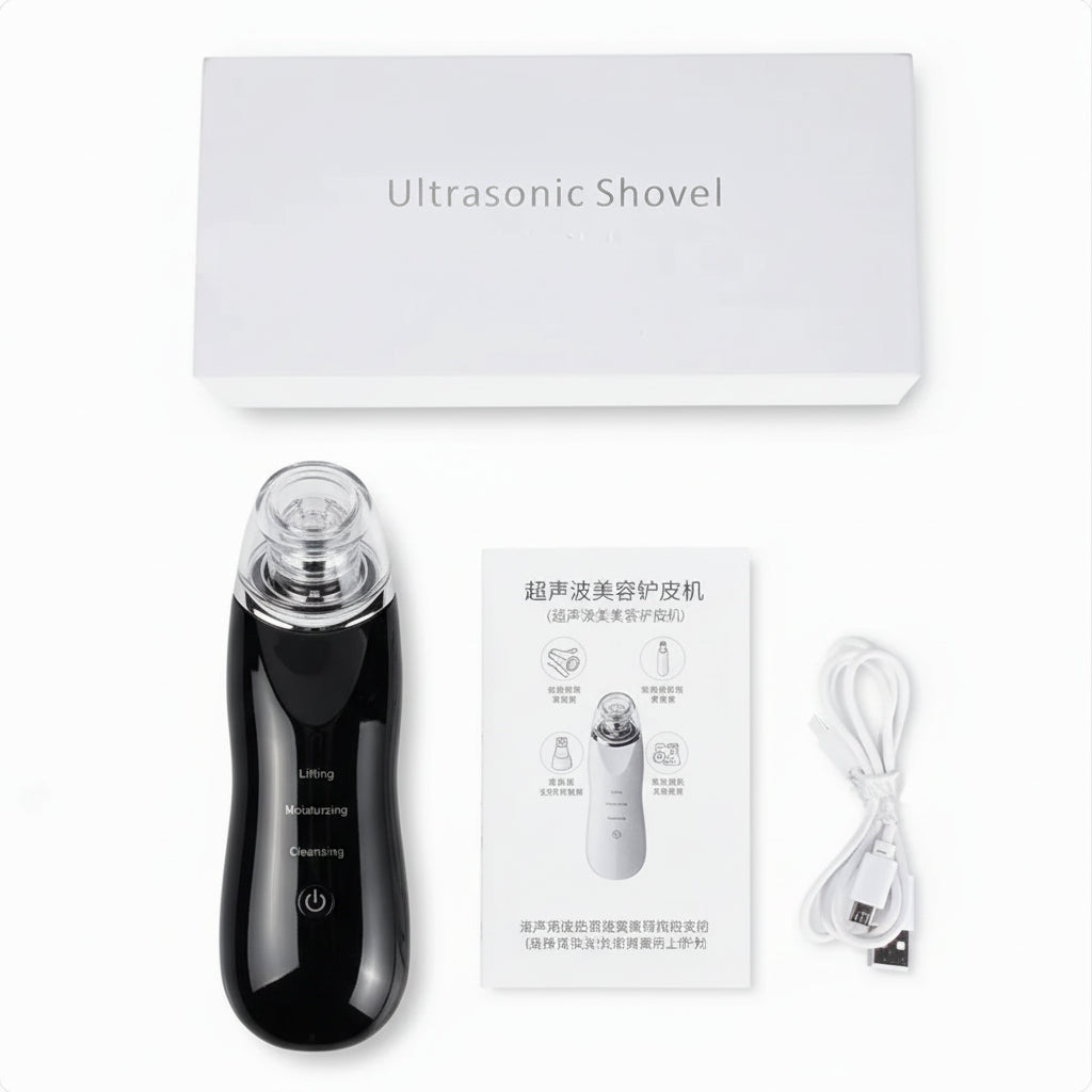 Ultrasonic Skin Scrubber – Electric Blackhead Remover Tool BeautyBond