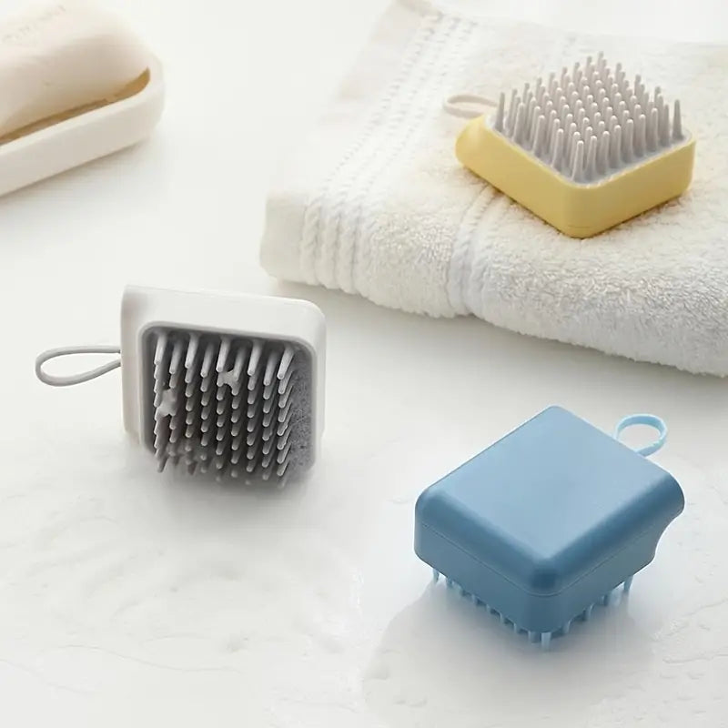 Silicone Scalp Massage Shampoo Brush