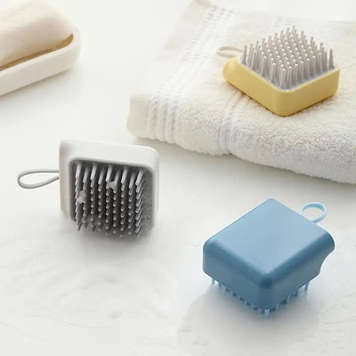 Silicone Scalp Massage Shampoo Brush