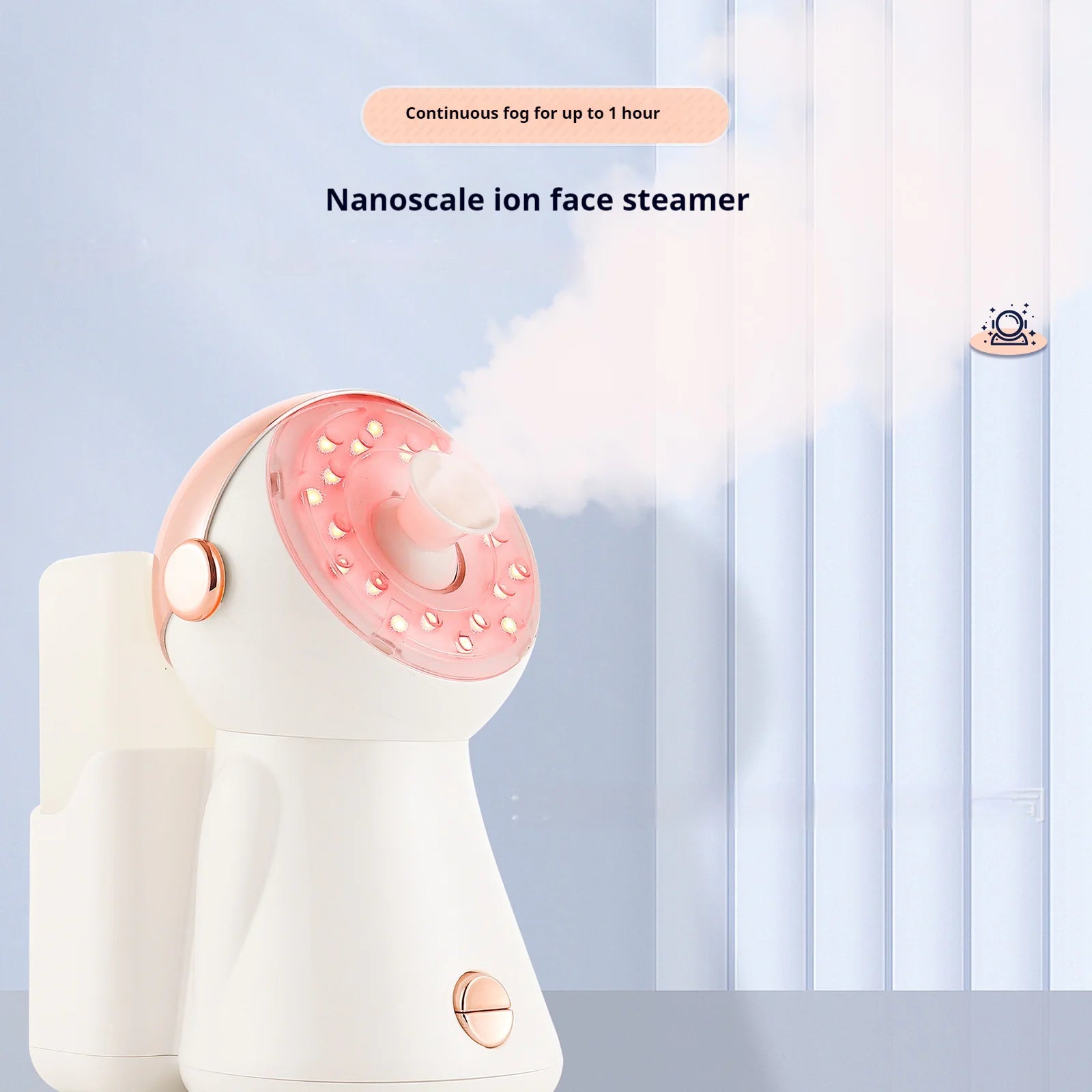 Nano Mist Facial Hydrator – Portable Hot Mist Facial Steamer BeautyBond