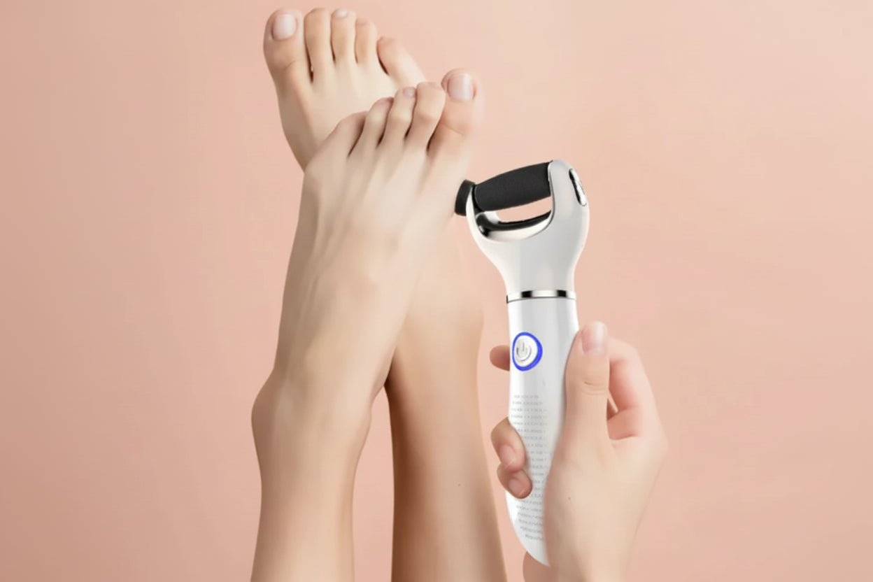 Electric Foot Exfoliator – Pedicure Callus Remover Tool BeautyBond