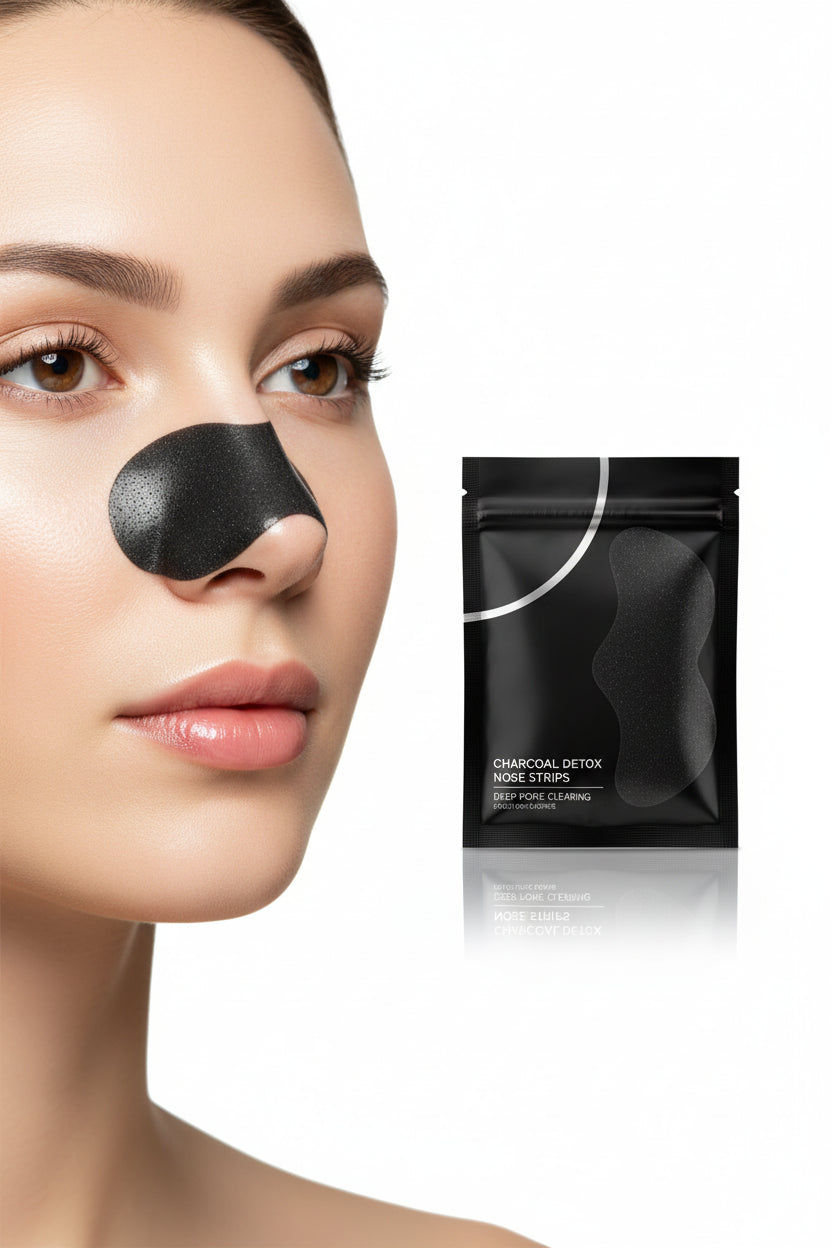 Charcoal Blackhead Strips – Deep Cleansing Nose Pore Remover BeautyBond