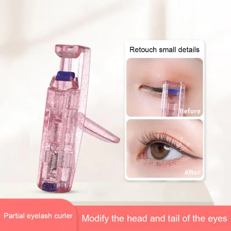 Portable Wide Angle Eyelash Curler – Glitter Design BeautyBond