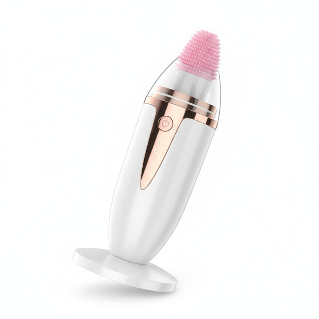 Electric Blackhead Remover – Vacuum Pore Cleanser with Silicone Brush BeautyBond